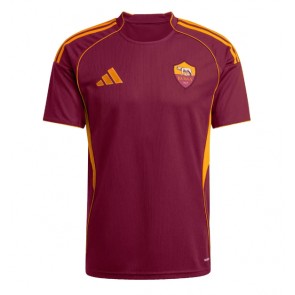 AS Roma Lorenzo Pellegrini #7 Hjemmebanetrøje 2025-26 Kortærmet